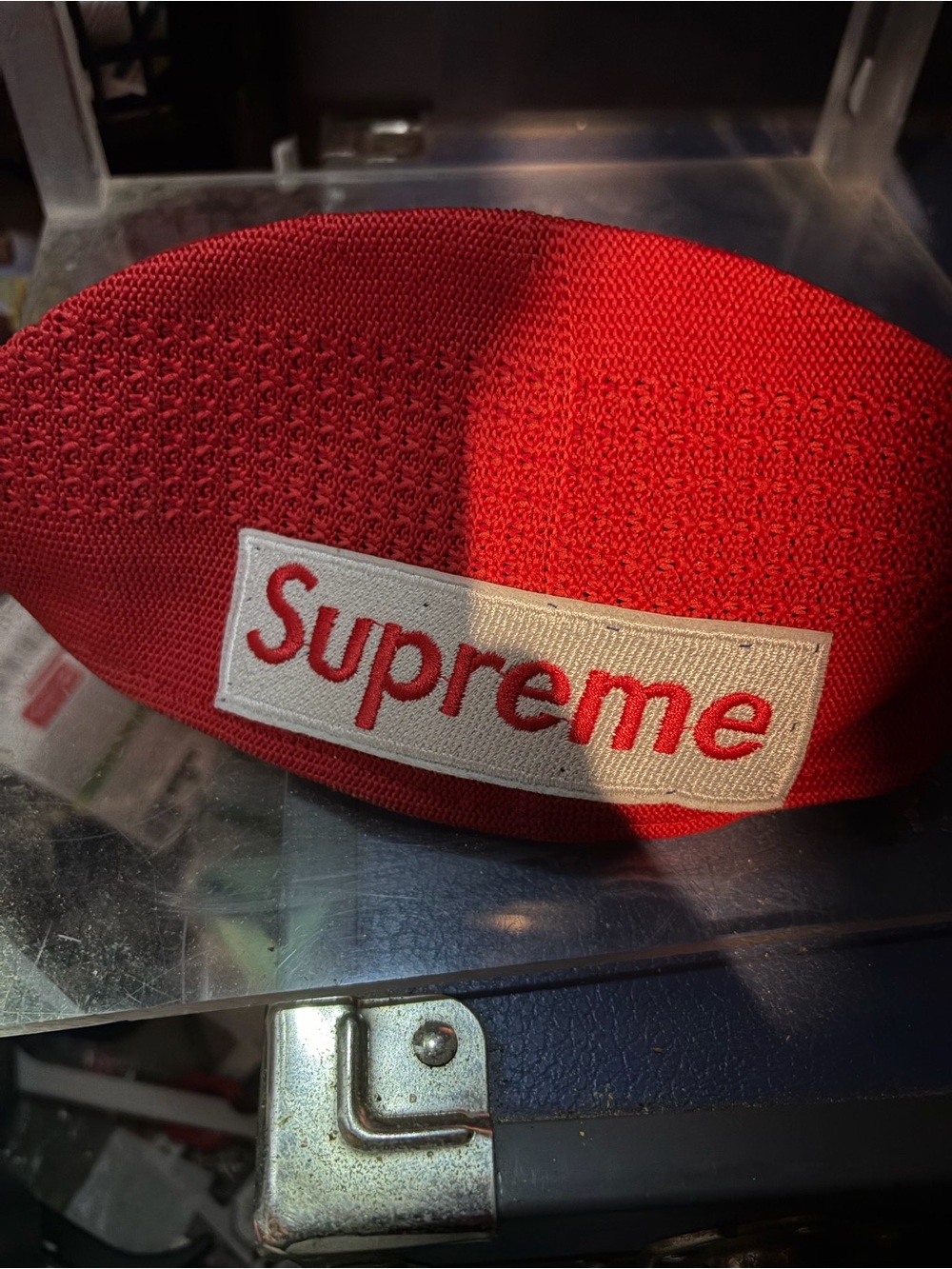 Supreme KANGOL newsboy style designer brand cap/hat size medium/small flex fit